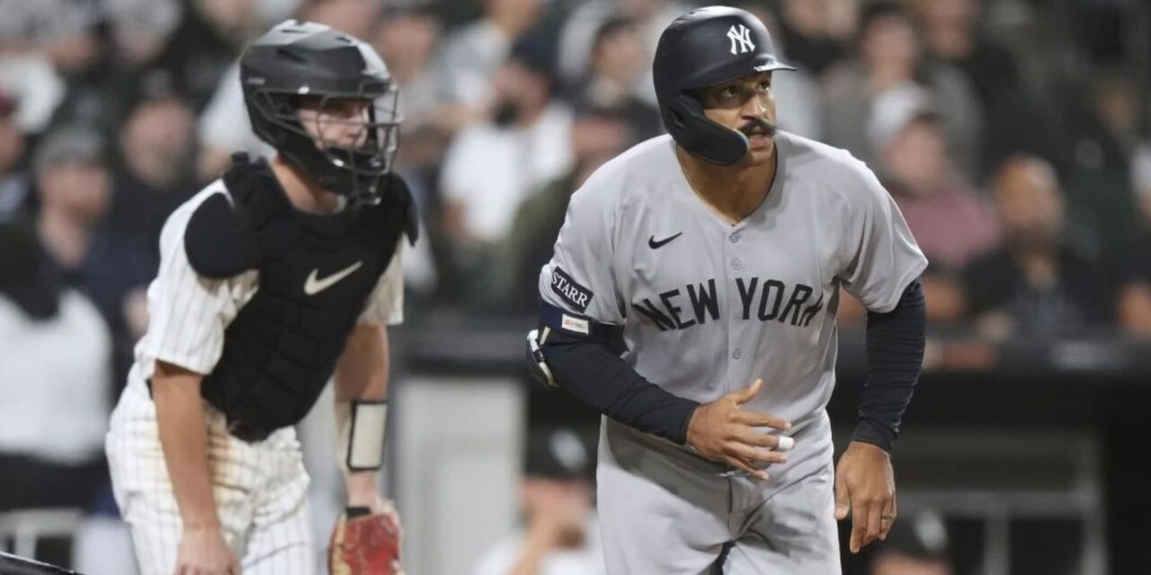 Jonrones de Bellinger, Chisholm y Grisham impulsan a Yankees a vencer 10-4 a Medias Blancas
