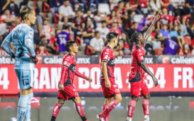Xolos aprovecha expulsiones del Necaxa para golearlo