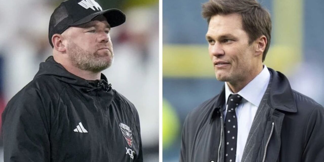 Wayne Rooney está ‘decepcionado’ con Tom Brady por comentarios sobre ética de trabajo en documental