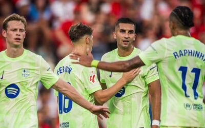 El campeón FC Barcelona comenzó la defensa de su título con una victoria ante Mallorca