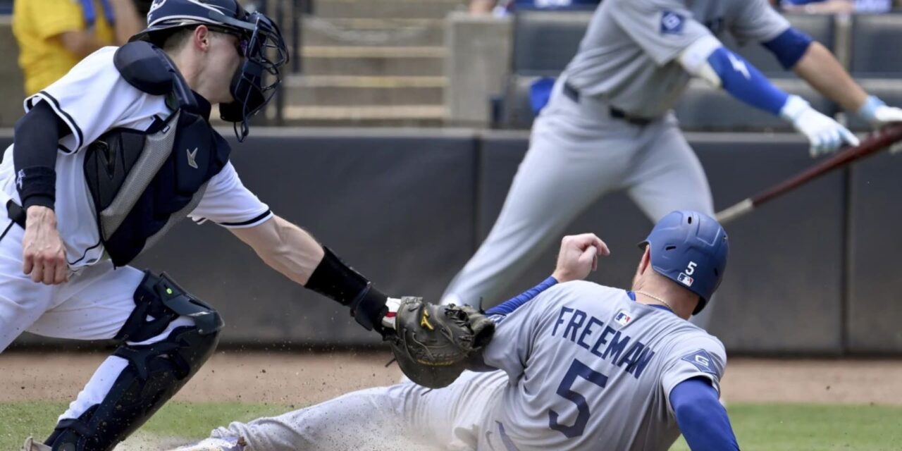 Dodgers rompen sequía de 18 innings sin anotar, vencen 3-0 a Rays y ganan serie
