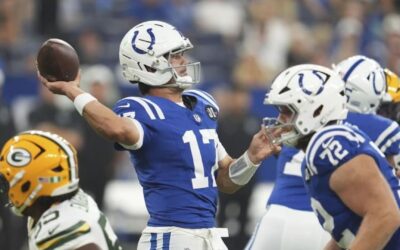 Colts nombran a Daniel Jones como quarterback titular para el día inaugural