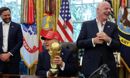 Trump anuncia que el sorteo del Mundial de Fútbol 2026 será en Washington en diciembre