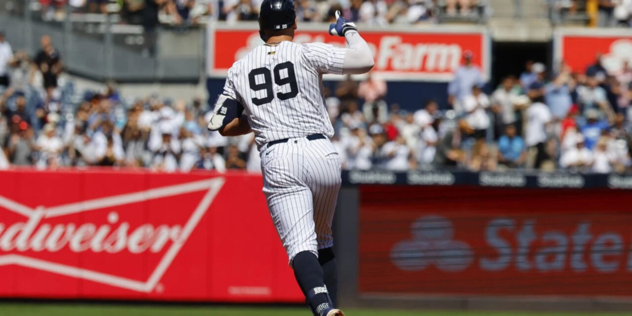 Yankees conectan cuatro jonrones en una entrada de nueve carreras y aplastan 11-2 a Nacionales