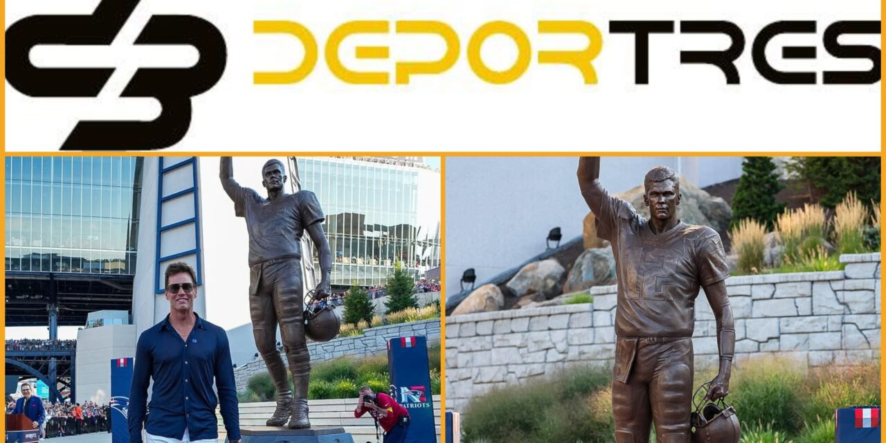 Tom Brady honrado con una estatua de bronce en el Gillette Stadium(Video D3 completo 12:00 PM)