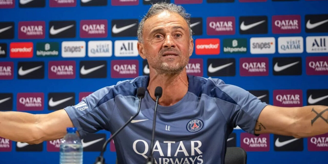 Luis Enrique dice que el PSG está «abierto» a nuevos fichajes