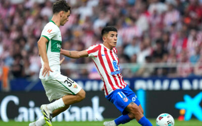 Atlético de Madrid tropieza de nuevo tras empate en casa con Elche en la liga española