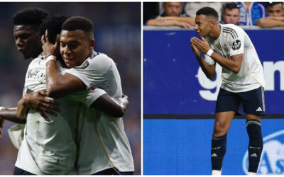Real Madrid golea al Oviedo