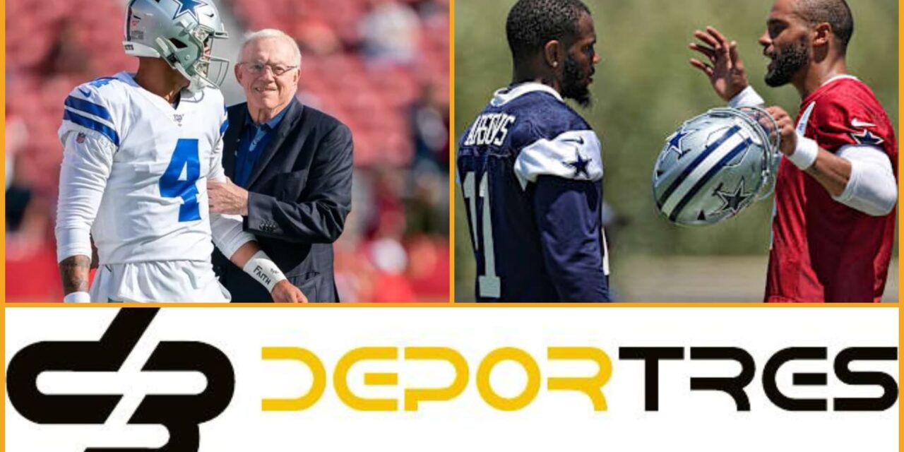 Prescott elogia su relación con dueño y confía en que Parsons seguirá con Cowboys(Videos D3 completo 12:00 PM)