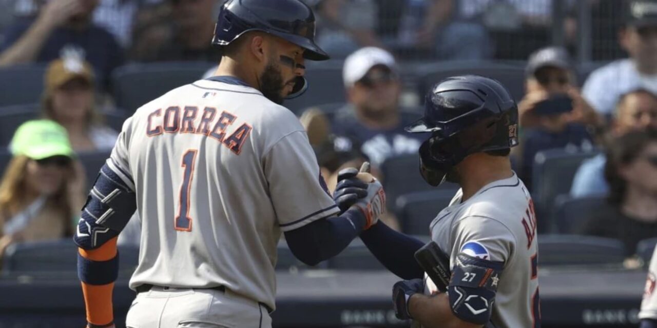 Alexander brilla en la victoria de los Astros 7-1 sobre los Yankees; Altuve conecta su jonrón 250