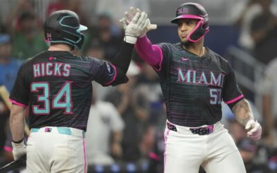Agustín Ramírez pega dos jonrones solitarios y los Marlins vencen a los Yankees 2-0