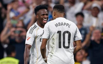 Gol de penal de Mbappé le da al Real Madrid su primera victoria en La Liga, 1-0 ante Osasuna