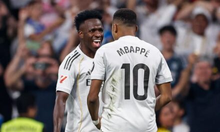 Gol de penal de Mbappé le da al Real Madrid su primera victoria en La Liga, 1-0 ante Osasuna