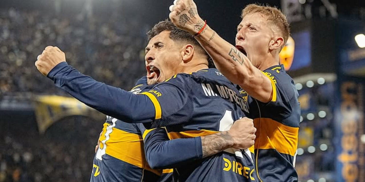 Boca Juniors ganó 2-0 con goles de Miguel Merentiel y Edinson Cavani