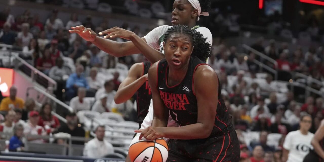 Fever venció a Storm 95-75 para pasar al sexto lugar en la clasificación de la WNBA