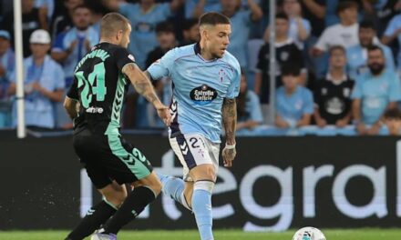 Celta se atasca en Balaídos y cede un empate ante el Betis