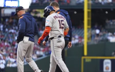 Astros confirman que Isaac Paredes rehabilitará lesión en el muslo en lugar de someterse a cirugía