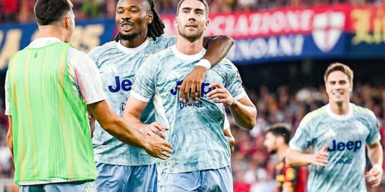 Dusan Vlahovic calma especulaciones de traspaso con otro gol para la Juventus