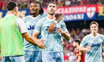 Dusan Vlahovic calma especulaciones de traspaso con otro gol para la Juventus