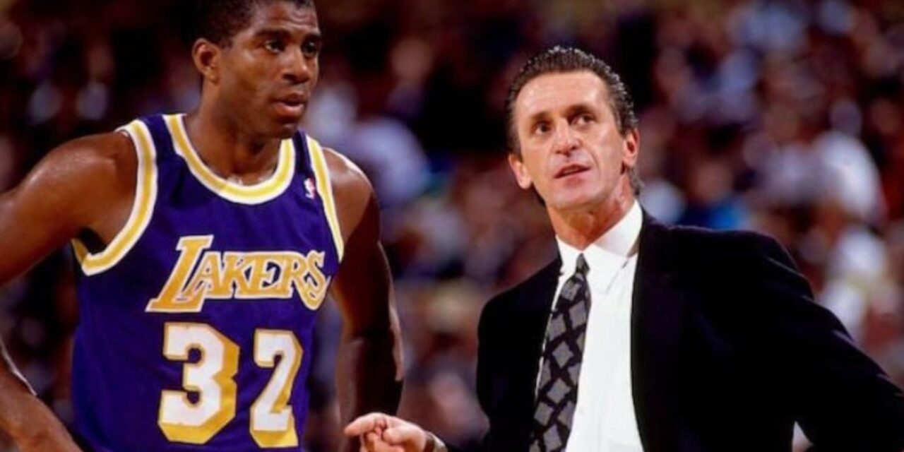 Lakers homenajearán al entrenador del Salón de la Fama Pat Riley con estatua ante Celtics