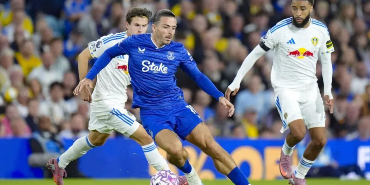 Grealish debuta con Everton en derrota ante el ascendido Leeds en la Liga Premier