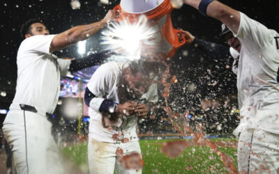 Gleyber Torres recibe boleto decisivo y Tigres superan 1-0 a Astros en 10 entradas