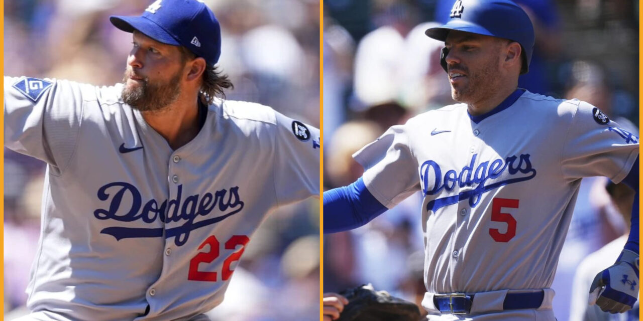 Freeman pega jonrón de 2 carreras en la 1ª, Kershaw hila 4º triunfo y Dodgers vencen 9-5 a Rockies