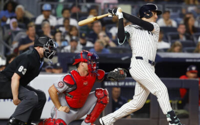 Rice, Domínguez y Chisholm pegan jonrones por Yankees, que vencen 10-5 a Nacionales