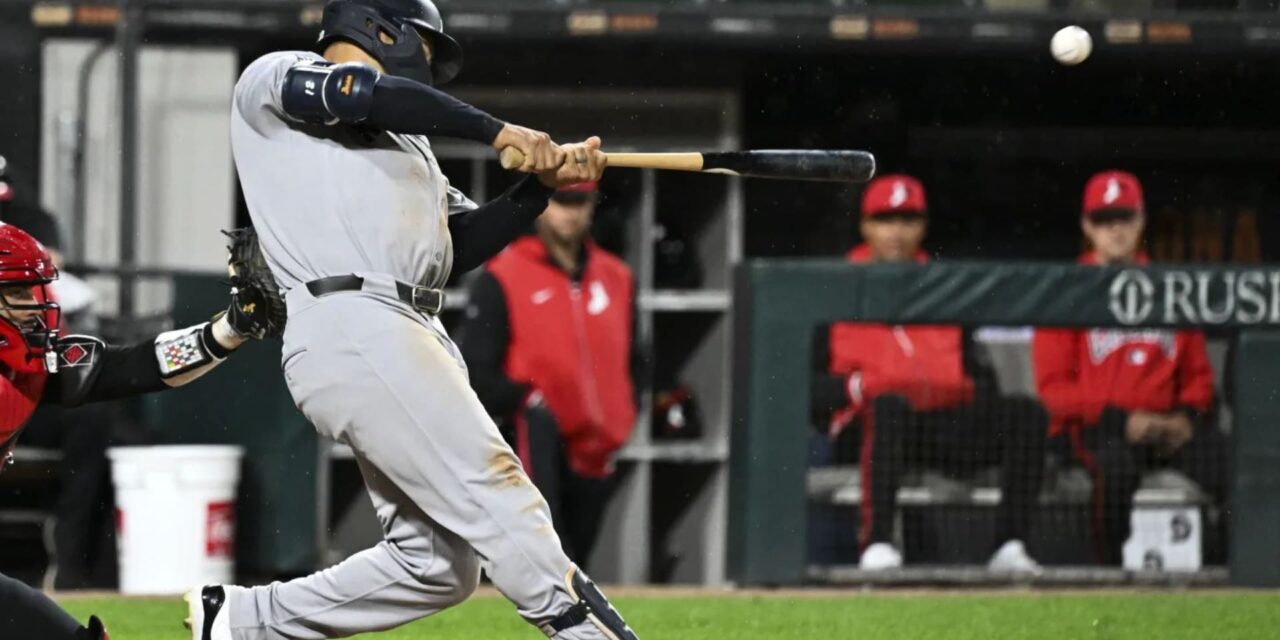 Grisham ayuda a los Yankees a vencer a los White Sox 10-2 para su sexta victoria consecutiva, la mayor cantidad de la temporada