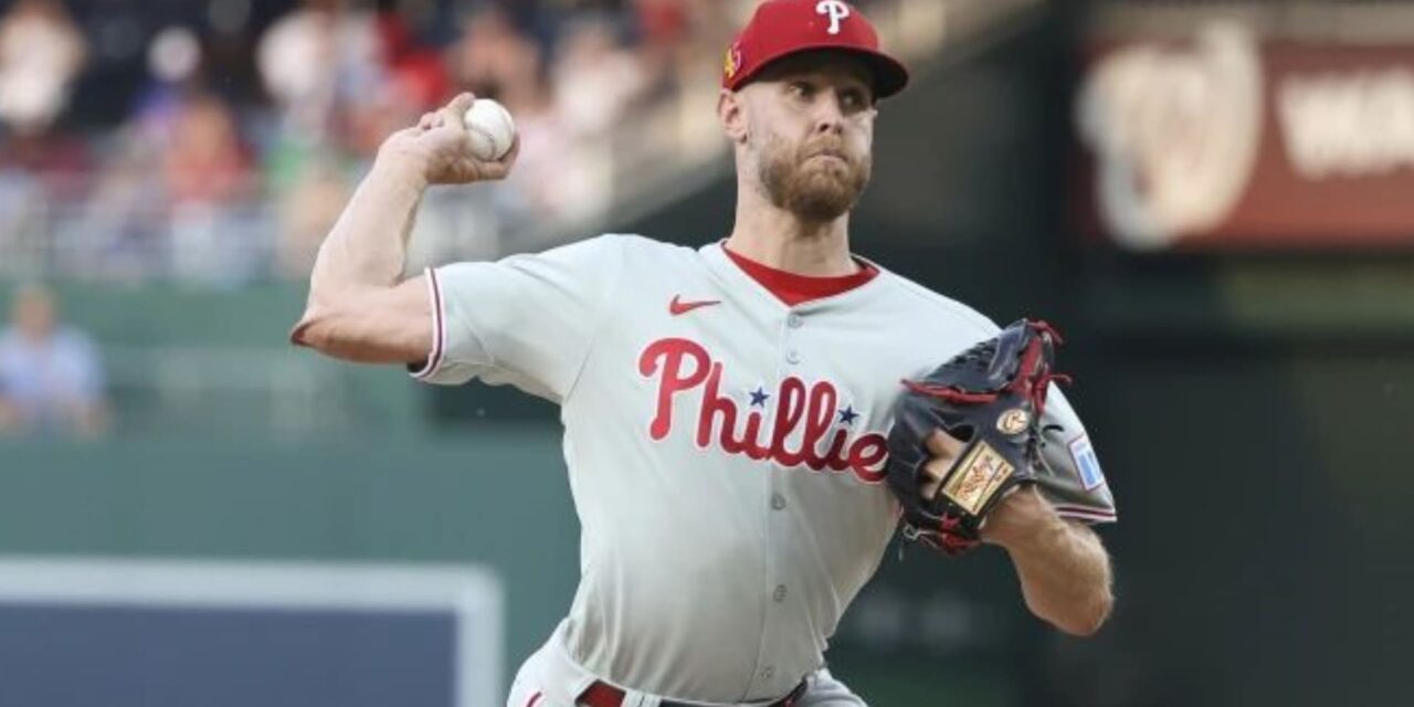 Zack Wheeler de Filis se somete a cirugía para retirar coágulo de sangre en brazo derecho