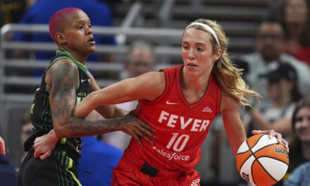 McBride anota 29 puntos, Shepard logra triple-doble y Lynx vence a Fever 95-90