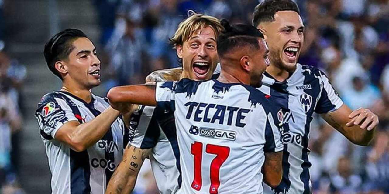 Rayados golea a Necaxa