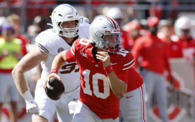 Sayin y la defensa impulsan al No. 3 Ohio State a superar al número uno Texas por 14-7
