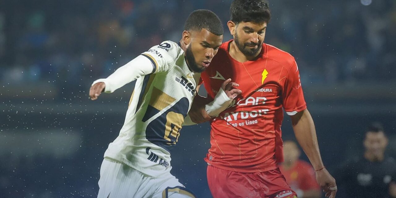 Pumas empata ante Necaxa 