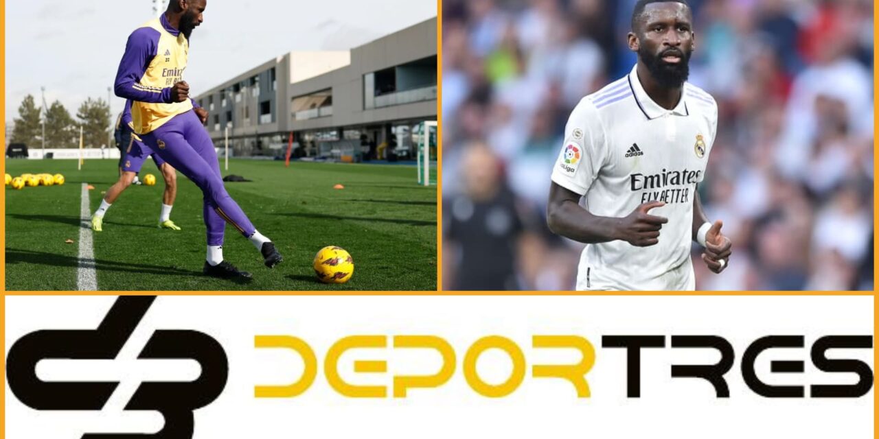 Rudiger sufre una rotura muscular en el recto anterior de la pierna izquierda(Video D3 completo 12:00 PM)