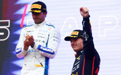 Max Verstappen gana el GP de Azerbaiyán de F1 tras choque de Oscar Piastri en la primera vuelta