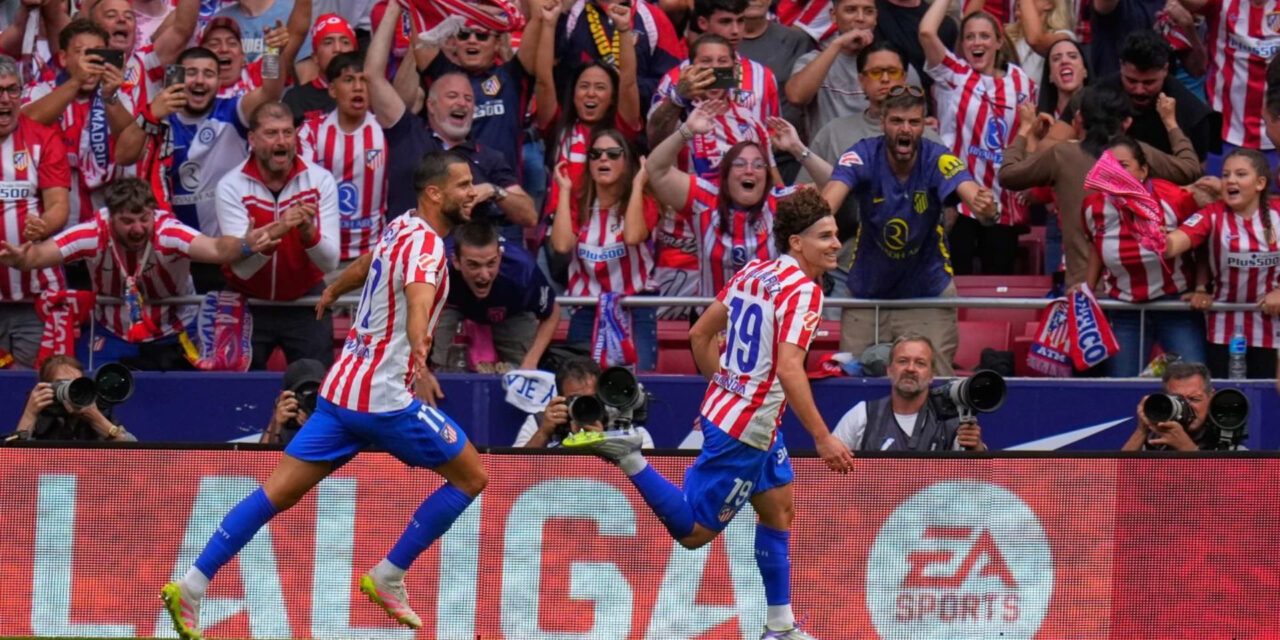 Con doblete de Julián Álvarez, el Atlético golea 5-2 al Real Madrid en el derbi