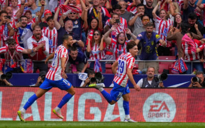 Con doblete de Julián Álvarez, el Atlético golea 5-2 al Real Madrid en el derbi