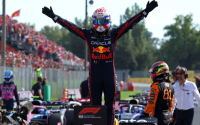 Max Verstappen domina para ganar el Gran Premio de Italia, su primer triunfo desde mayo