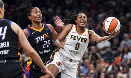 Alyssa Thomas suma 23 puntos y Phoenix Mercury gana ante Indiana Fever