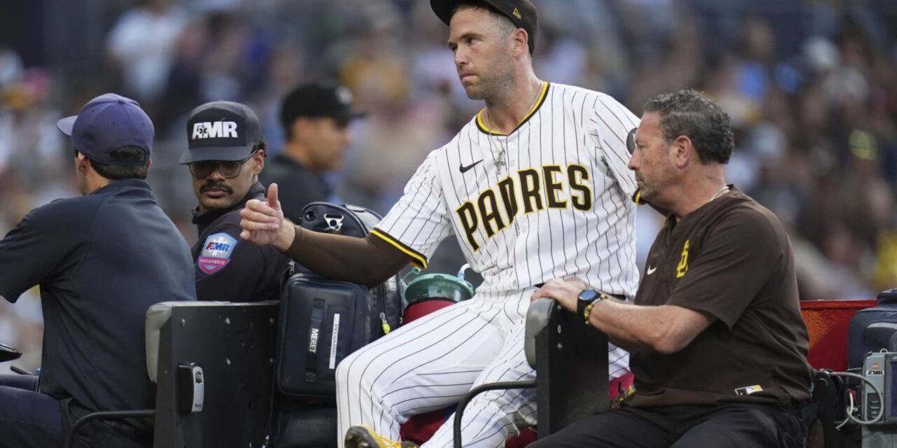 Orioles vencieron a los Padres 4-3 después de que el relevista All-Star Jason Adam se lesionara