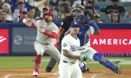Filis aseguran el título del Este de la Liga Nacional con emocionante victoria 6-5 sobre Dodgers