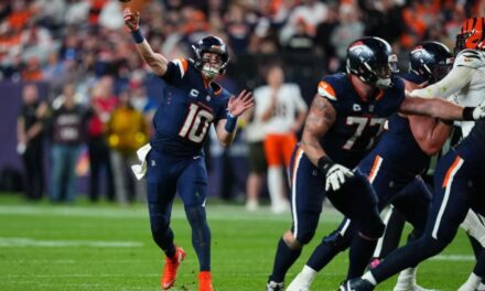 Broncos rompen mala racha con victoria 28-3 sobre Bengals con 100 yardas de Dobbins y dos TDs de Nix