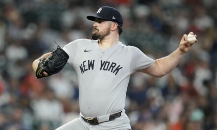 Rodón lidera las Grandes Ligas con su victoria 16 para Yankees que derrotan 8-4 a Astros