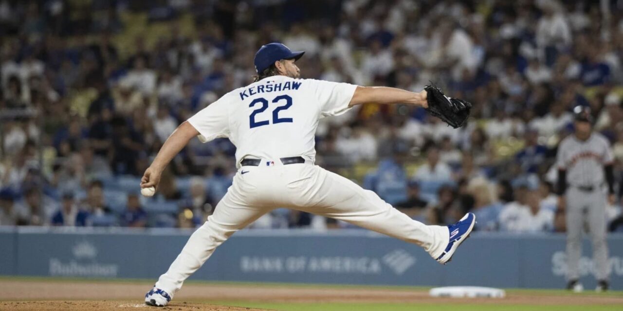 El jonrón 52 de Ohtani y la despedida de Kershaw destacan en triunfo de Dodgers ante Giants