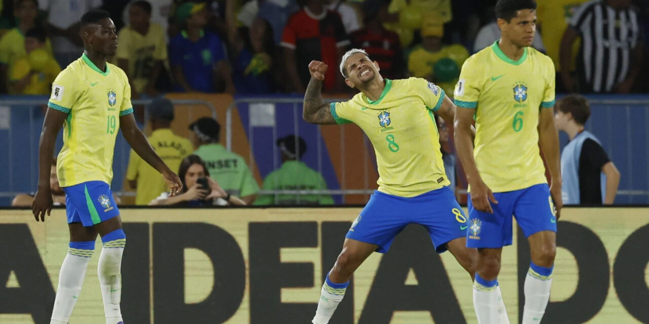 Brasil golea a Chile y asume segundo lugar en eliminatorias