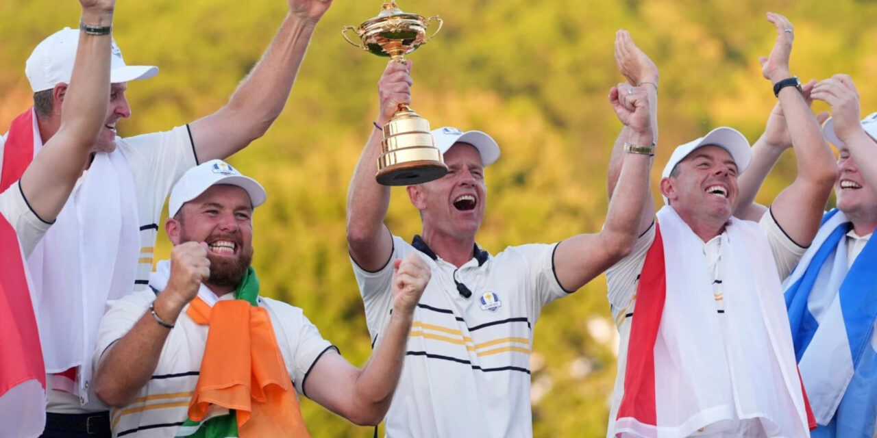 Europa gana la Copa Ryder y reafirma su dominio sobre los estadounidenses