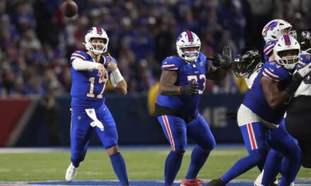 Bills remontan desventaja de 15 puntos para derrotar 41-40 a los Ravens