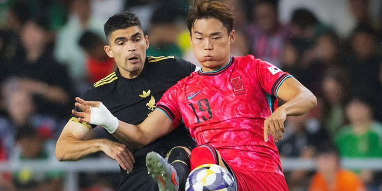 México rescata el empate ante Corea del Sur