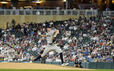 Los Yankees sobreviven otro colapso del bullpen y vencen a los Twins 10-9